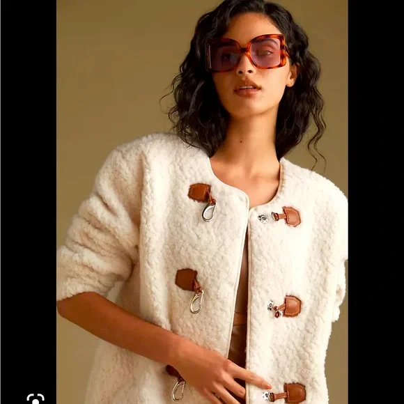 Avec Les filles Sherpa toggle jacket - Picture 1 of 8